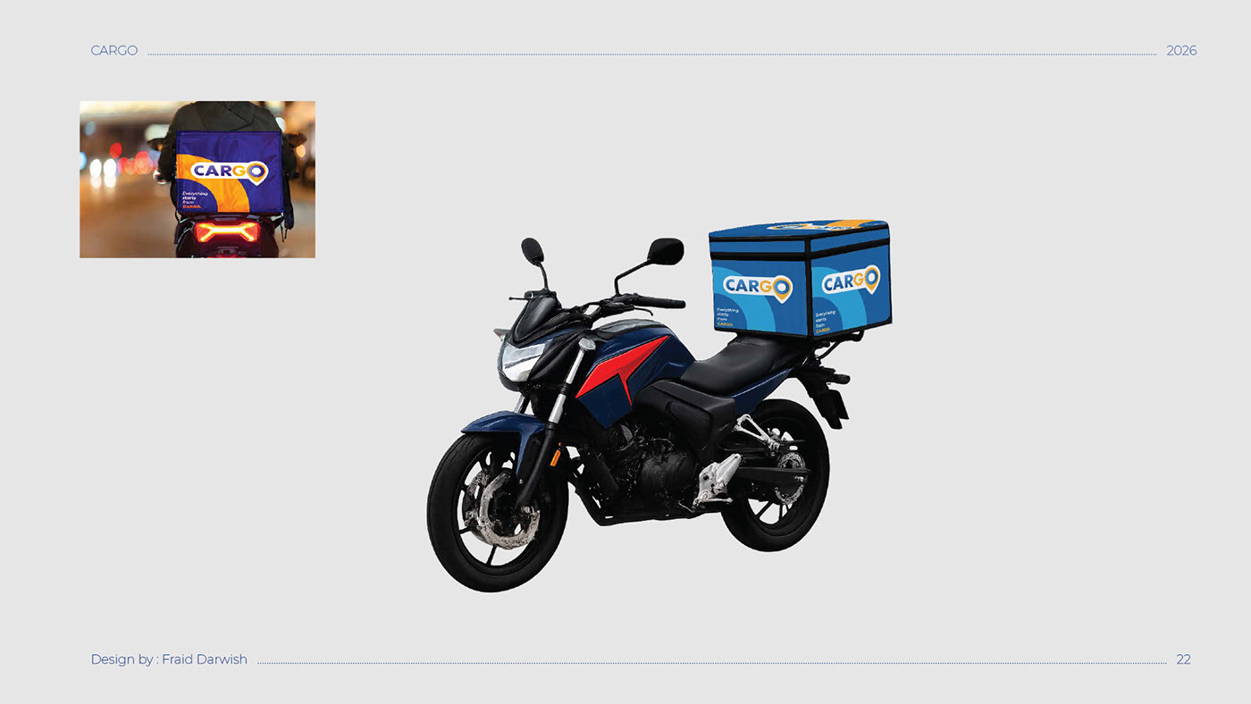 CARGO — Delivery motorcycle
