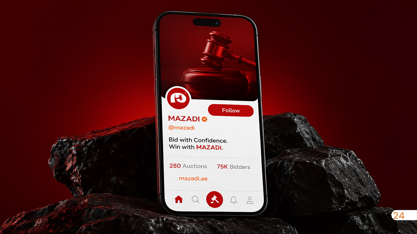 MAZADI — Mobile brand application