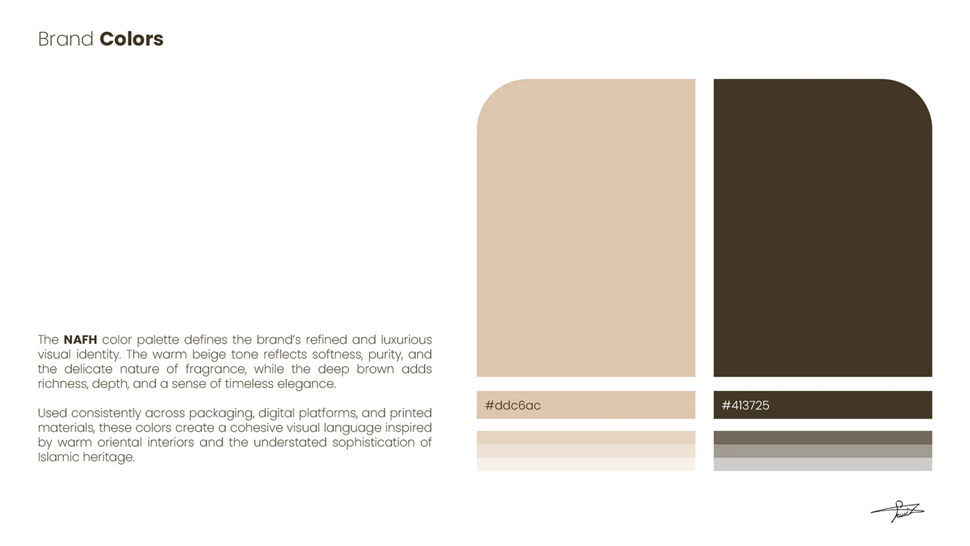 NAFH — Brand colour palette