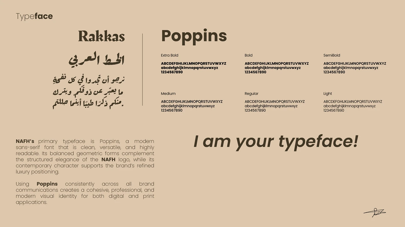 NAFH — Arabic and Latin typography
