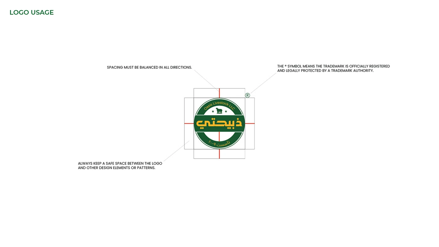 ZABEHATY — Logo construction and spacing